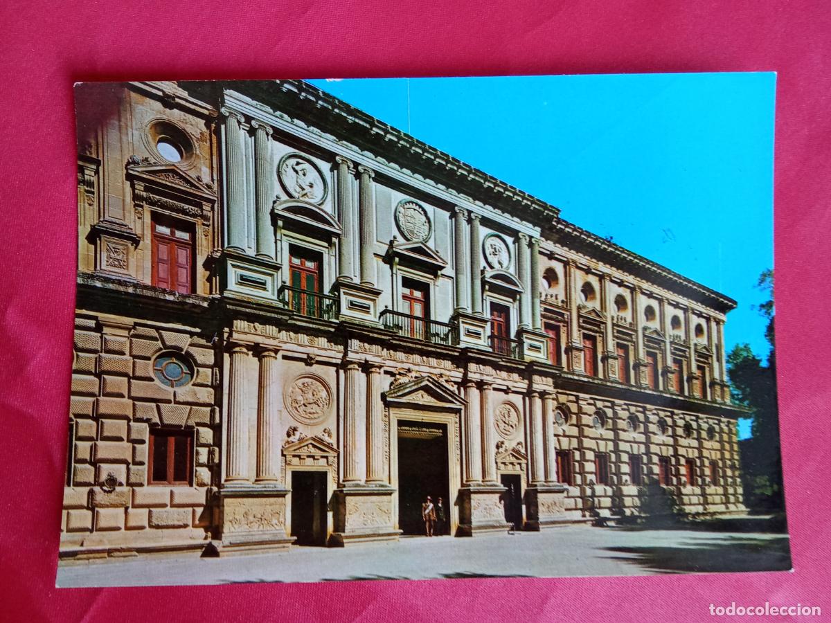 Postales: Postal N&ordm;29 Granada. Alhambra. Palacio de Carlos V P.1301