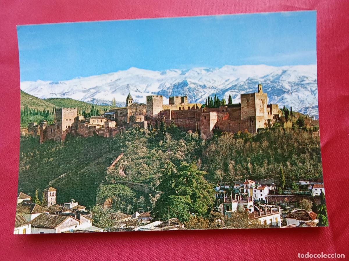 Postales: Postal Granada. La Alhambra y Sierra Nevada P.1310
