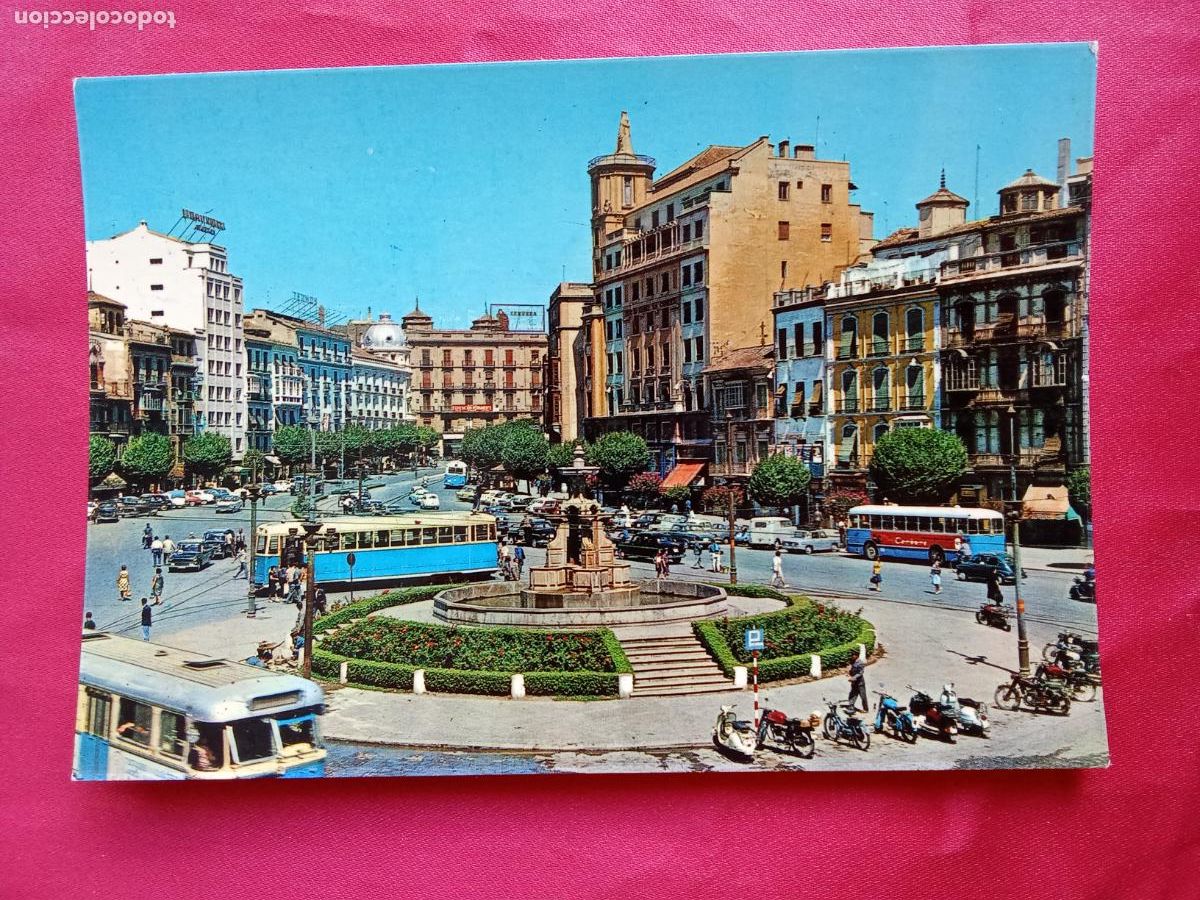 Postales: Postal N&ordm;1007 Granada. Puerta Real P.1317