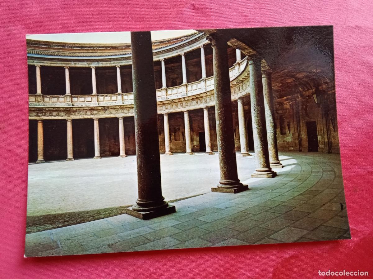 Postales: Postal 1145 Granada - Alhambra. Interior del Palacio de Carlos V P.1318