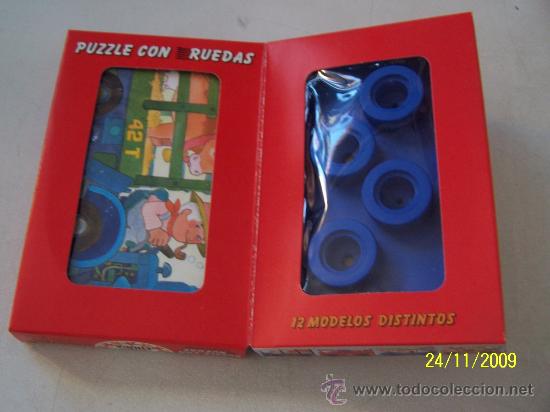 Puzzles: PUZZLE CON RUEDAS- TRACTOR.- JUEGOS EDUCA- SIN USAR. - Foto 2