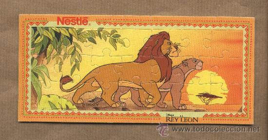 puzzle el rey leon