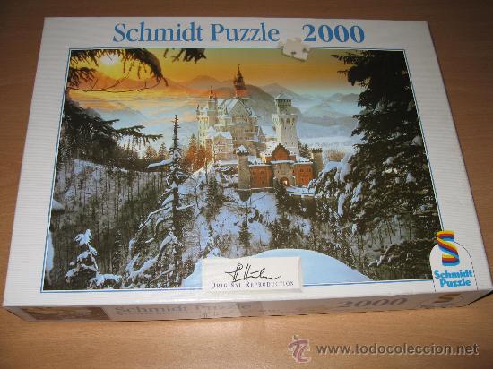Puzzles: SCHMIDT Puzzle 2000 piezas Castillo NEUSCHWANSTEIN puzzle montado - Foto 1