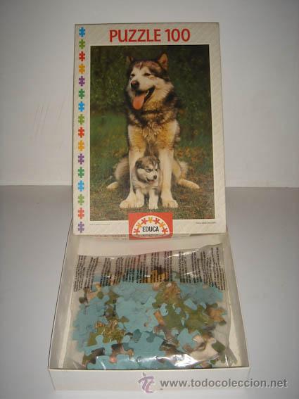 Puzzles: Puzle de 100 piezas 2 perros de la casa EDUCA. - Foto 2