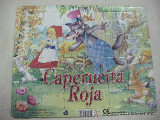 Puzzles: ANTIGUO PUZZLE CAPERUCITA ROJA NUEVO - Foto 1