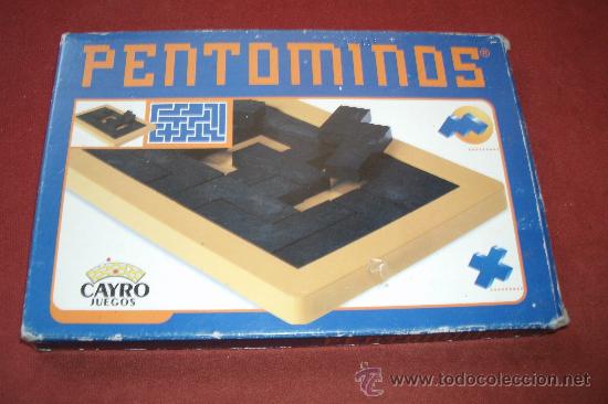 Puzzles: ANTIGUO PUZZLE PENTOMINOS EN SU CAJA - Foto 1