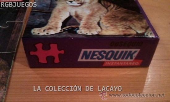Puzzles: PUZZLE LEON OBSEQUIO NESQUIK, DE EDUCA A&Ntilde;OS 70 NUEVO - Foto 2