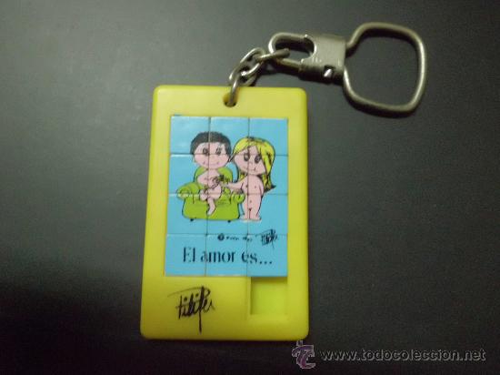 Puzzles: Llavero puzle puzzle tipo andrefer . El amor es... - Foto 1