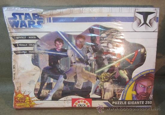Puzzles: STAR WARS,EDUCA,PUZZLE,A&Ntilde;O 2008,SIN DESPRECINTAR - Foto 1