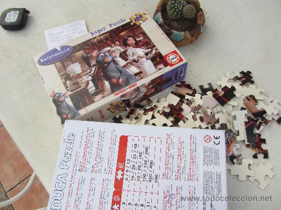 Puzzles: puzzle ratita piezas sobre madera - Foto 1