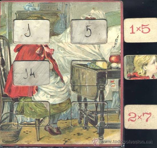 Puzzles: LOTERIA MULTIPLICADORA CON PUZZLE CUENTO - Foto 2