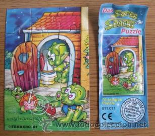 Puzzles: Puzzle de la Colecci&oacute;n Super Spacys - Kinder Sorpresa - Foto 1