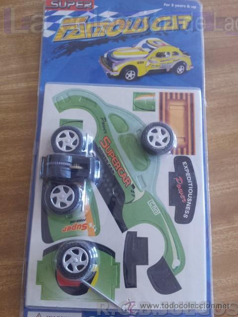Puzzles: COCHE PUZZLE CON RUEDAS Y MOTOR DE FRICCION - Foto 1