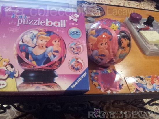 Puzzles: PUZZLE BALL JUNIOR DISNEY PRINCESAS - Foto 1