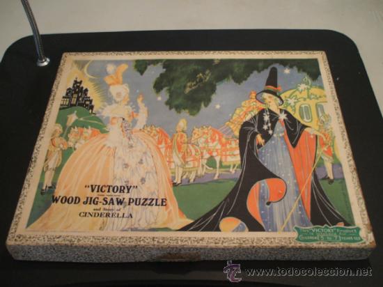 puzzle victory wood jig - saw la cenicienta - Buy Antique puzzles on  todocoleccion