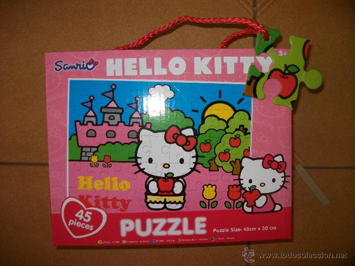 puzzle infantil - hello kitty - 45 - 40x - Comprar Puzzles antiguos todocoleccion - 39450079