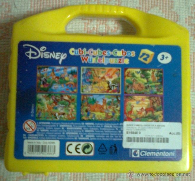 Puzzles: Puzzle de cubos Bambi (Disney): 6 puzzles en 1 - Foto 2