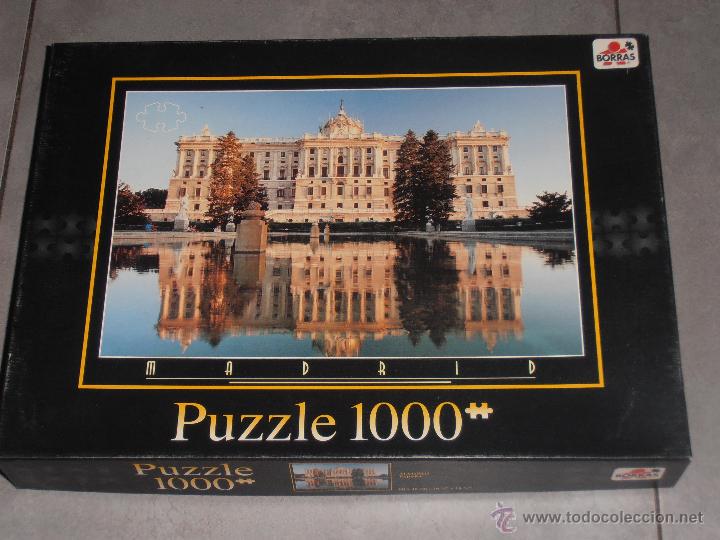 Puzzles: PUZZLE 1000 PIEZAS - MADRID - BORRAS - Foto 1