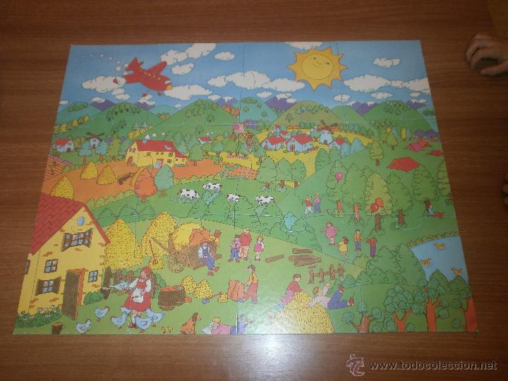Puzzles: PEQUEPUZZLE LA ALDEA - Foto 2