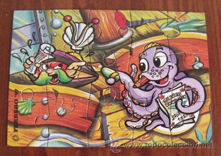 Puzzles: Puzzle de la Colecci&oacute;n Aqualand - Kinder Sorpresa - Foto 1