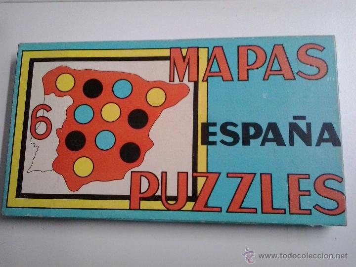 Puzzles: Seis Puzzle antiguo a&ntilde;os 60 de Espa&ntilde;a - Foto 1