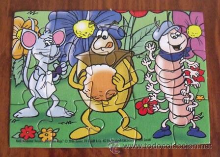 Puzzles: Puzzle de la Colecci&oacute;n Abeja Maya - Kinder Sorpresa - Foto 1