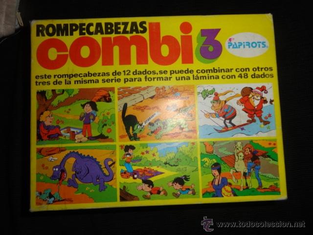 Puzzles: ROMPECABEZAS COMBI 3 DE PAPIROTS - Foto 1