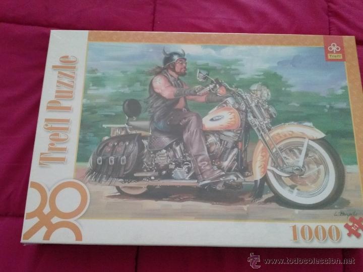 Puzzles: PUZZLE MOTOCICLISTA NUEVO PRECINTADO - Foto 1