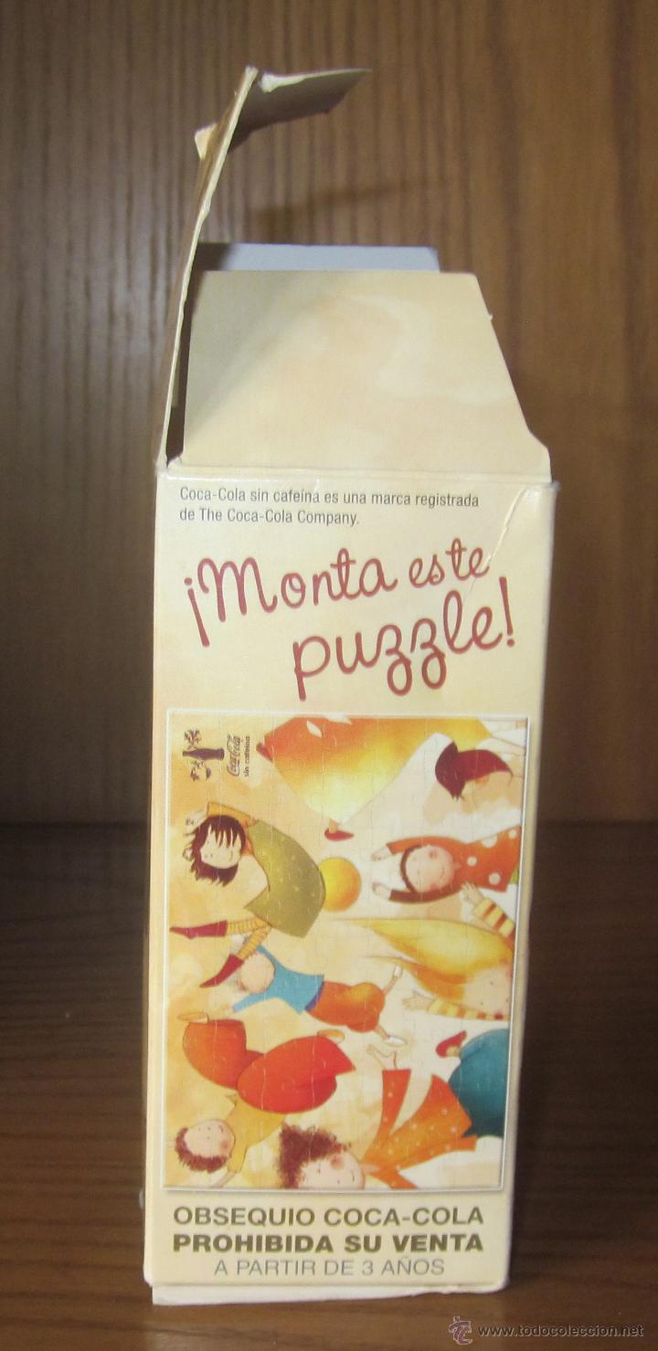 Puzzles: PUZZLE OBSEQUIO COCA COLA SIN CAFE&Iacute;NA,CAJA ORIGINAL,COMPLETO - Foto 1