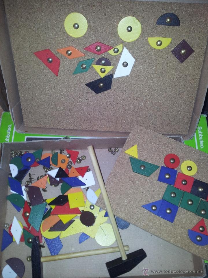 Puzzles: JUEGO DE MADERAS Y CHINCHETAS HAMMERSPIEL - Foto 3