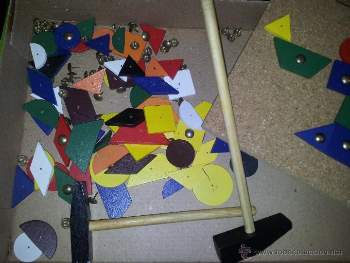 Puzzles: JUEGO DE MADERAS Y CHINCHETAS HAMMERSPIEL - Foto 4