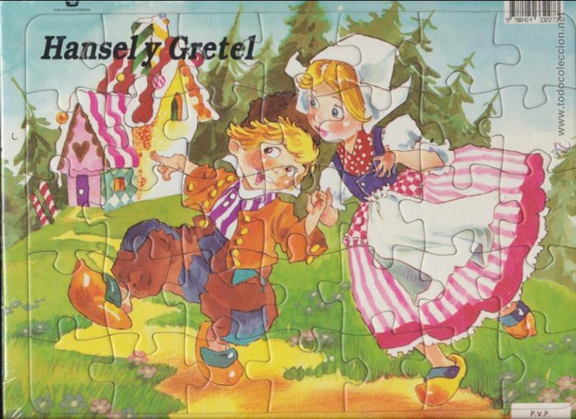 Puzzles: Puzzles Fher.  Hansel y Gretel.   (31x24) - Foto 1