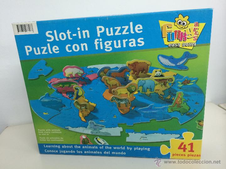 Puzzles: PUZZLE EDUCATIVO LOS ANIMALES DEL PLANETA - Foto 1