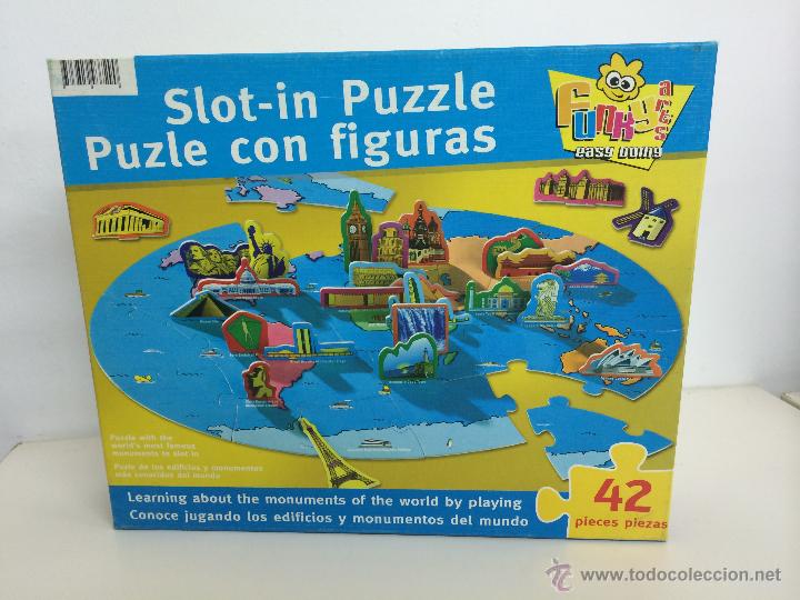 Puzzles: PUZZLE EDUCATIVO LOS GRANDES MONUMENTOS DEL PLANETA - Foto 1