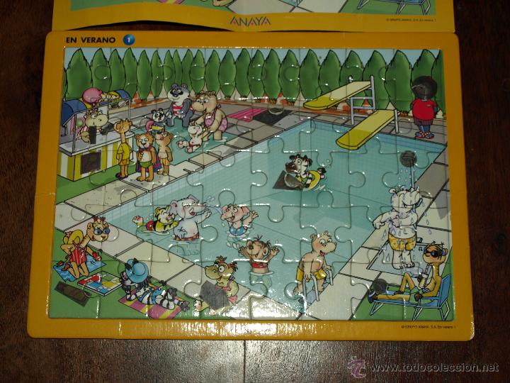 Puzzles: PUZLE INFANTIL EN VERANO. ANAYA 24 X 18 CM. VER FOTOS PARA VER DETALLES. - Foto 5 - 45100972