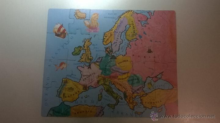 Puzzles: PUZZLE GEOGR&Aacute;F&Iacute;A EUROPA - Foto 1