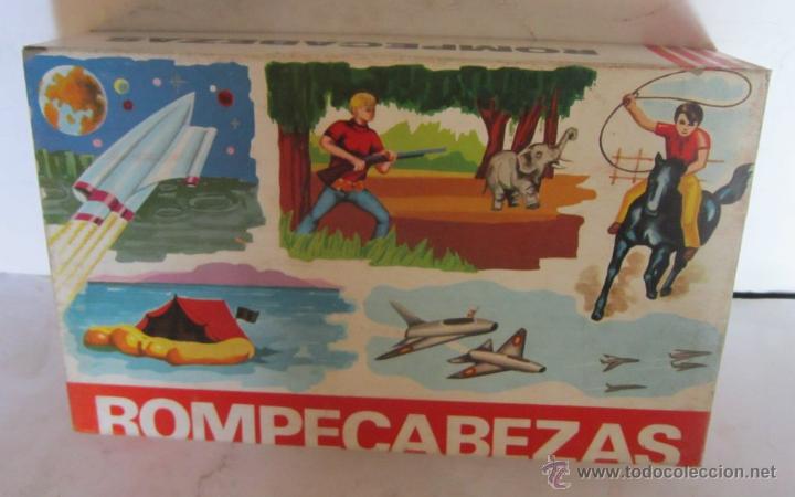Puzzles: ROMPECABEZAS DE PLASTICO, DE BORRAS, EN CAJA. CC - Foto 1