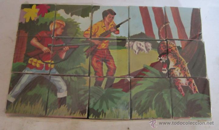 Puzzles: ROMPECABEZAS DE PLASTICO, DE BORRAS, EN CAJA. CC - Foto 2