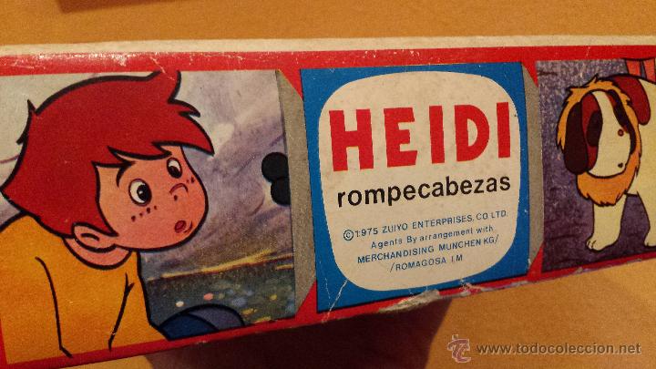 Puzzles: heidi rompecabezas. puzzle a&ntilde;o 1975 - Foto 2