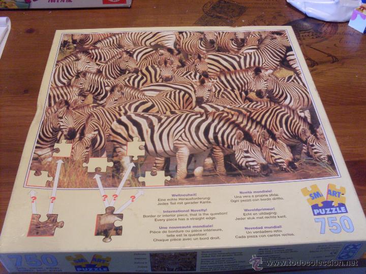 Puzzles: CEBRAS PUZZLE 750 (SCHMID) (J-5) - Foto 1