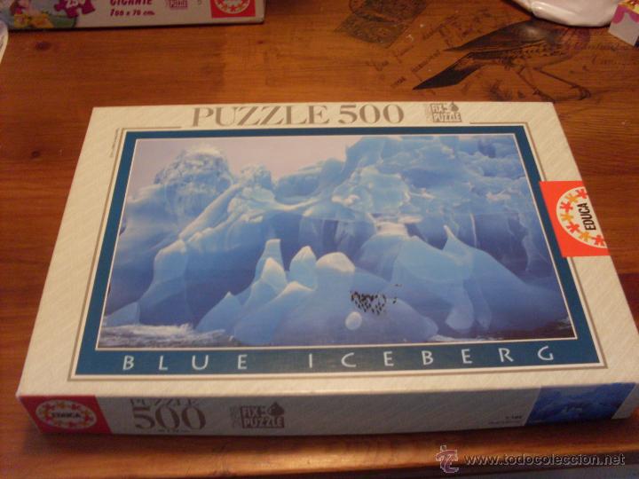 Puzzles: BLUE ICEBERG 500 (EDUCA) (J-4) - Foto 1