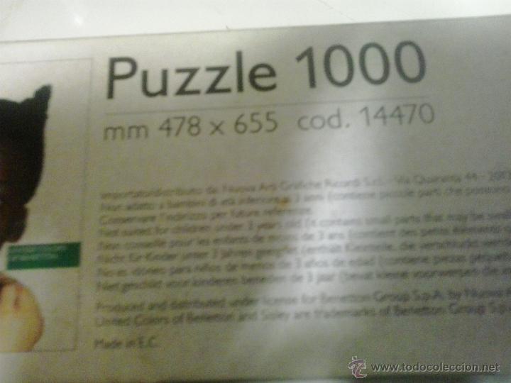 Puzzles: PUZZLE DE BENETTON- 1000 PIEZAS - Foto 2 - 48923986