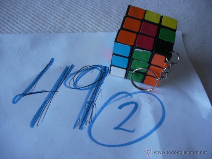 Puzzles: ANTIGUO LLAVERO CUBO RUBIK - Foto 1