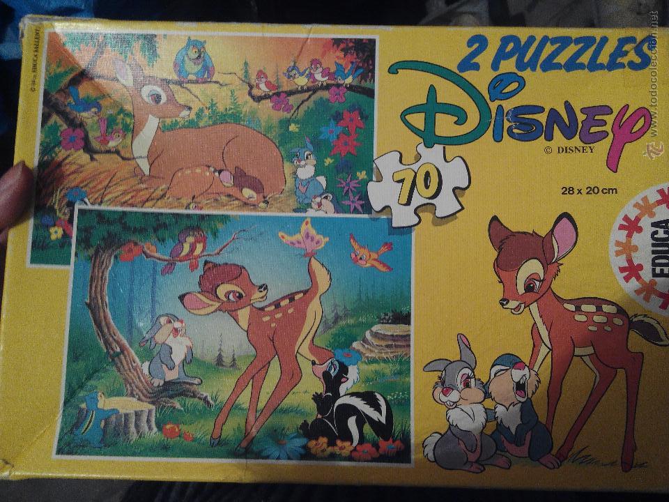 Puzzles: puzle puzzles disney bambie - Foto 1