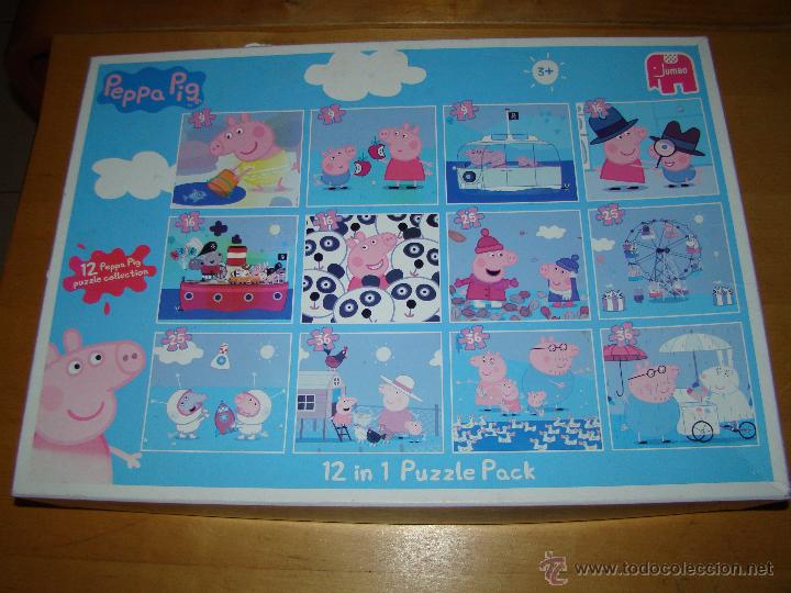 Puzzles: PEPPA PIG - 12 PUZZLE EN 1 - Foto 1