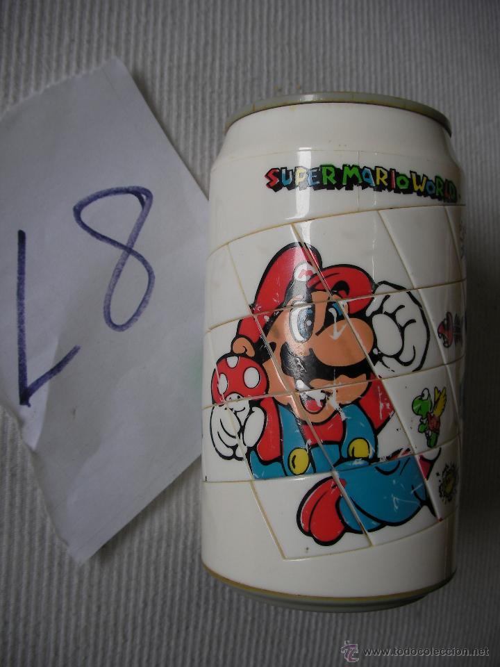 Puzzles: CUBO RUBIK TIPO LATA REFRESCO SUPER MARIO WORLD - Foto 1