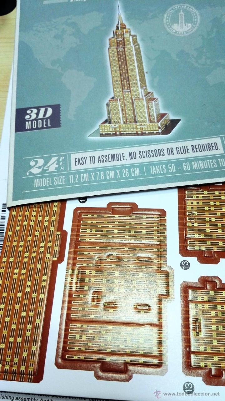 Puzzles: Empire State Building. World Landmarks Puzzle 3D - Foto 2