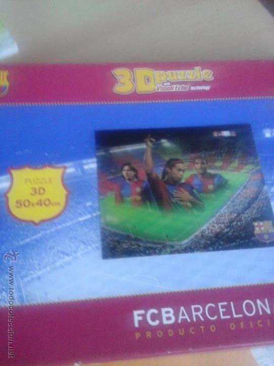 Puzzles: Puzlle tridimensional del CFBARCELONA - Foto 1