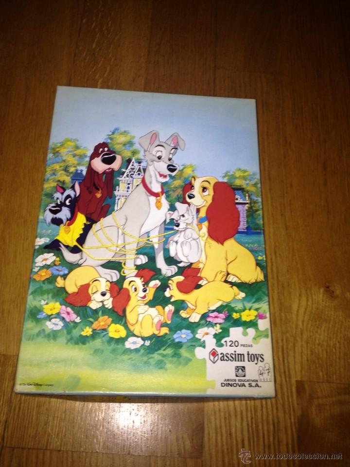 Puzzles: PUZLE LA DAMA Y EL VAGABUNDO ASSIM TOYS - Foto 1