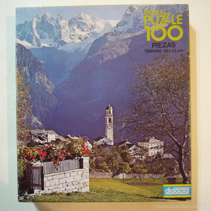 Puzzles: DOBLE PUZZLE 100 - TAMA&Ntilde;O 36X33 - DIDACTA - Foto 1